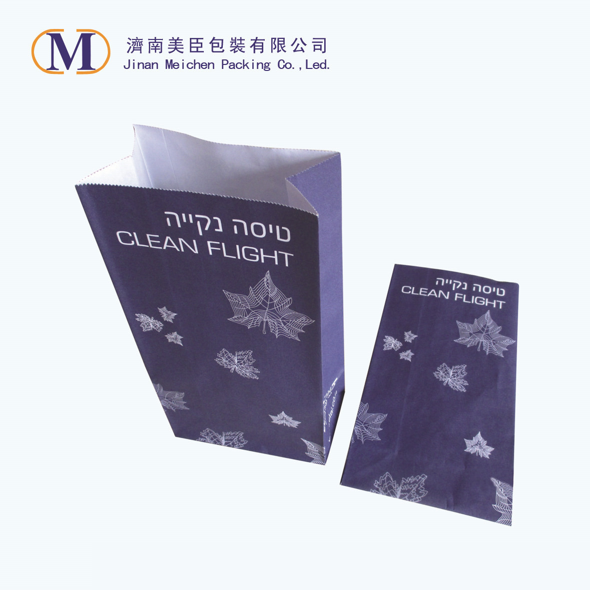 एयरलाइन उल्टी बैग किस विशेष सामग्री से बने होते हैं?